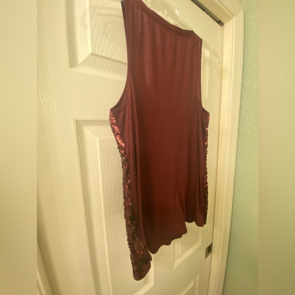 Ladies Size M Sequined Tank Top by Express - Picture 5 of 7